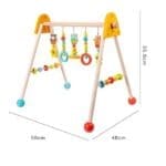 WOODEN BABY PLAY GYM