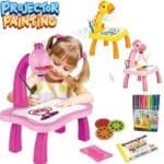 PROJECTOR PAINTING PINK N BLUE