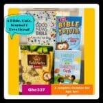 A Complete Christian Set for 9yrs ( A Bible, Quiz, Journal & Devotional for Girls)