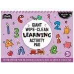 GIANT WIPE-CLEAN LEARNING ACTIVITY PAD 3YRS+