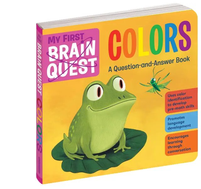 1179-1.Jpg Colors A Question-And-Answer Book My First Brain Quest Bk 3 - Image 1