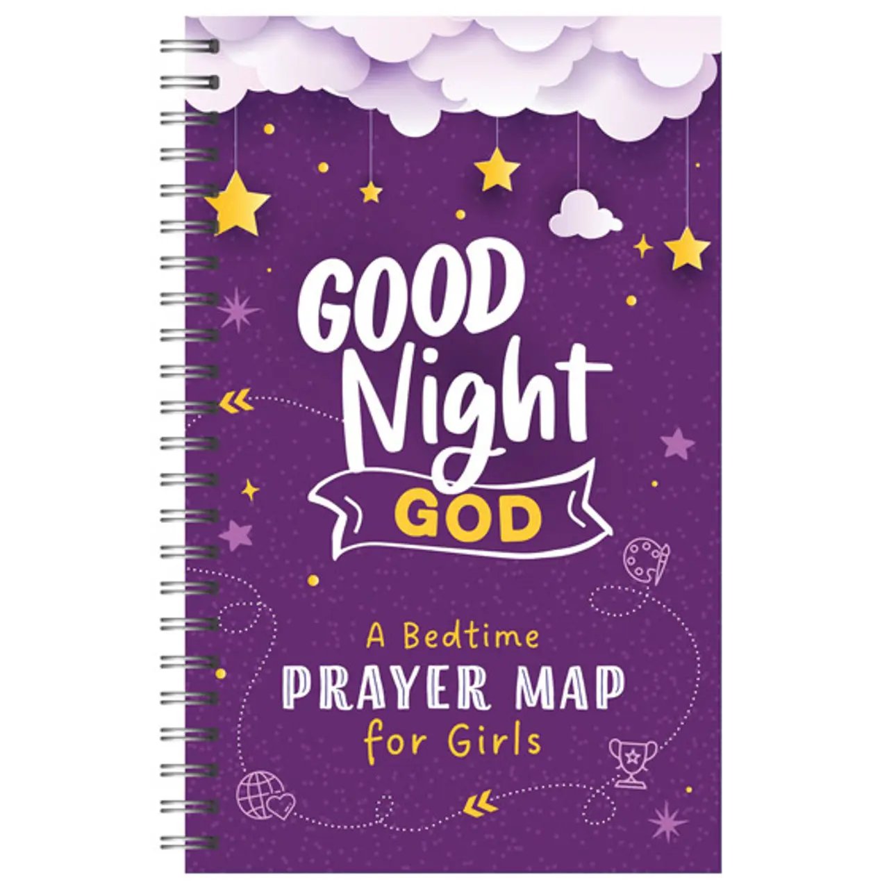 1218.Jpg Good Night God A Bedtime Prayer Map For Girls Faith Maps - Image 1