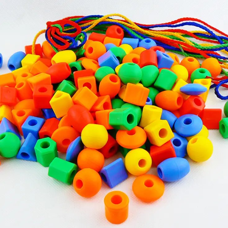 1271-1.Jpg Kids Hands-On Beading Lacing - Image 1