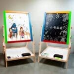 DOUBLE-SIDED TODDLER HANDWRITING PRACTICE BOARD