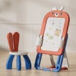 Rabbit-shaped Easel writing board and stool