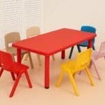 NON ADJUSTABLE PRESCHOOL COMPLETE TABLE SET
