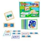WOODEN READING BLOCKS PRACTICE FOR EARLY LITERACY