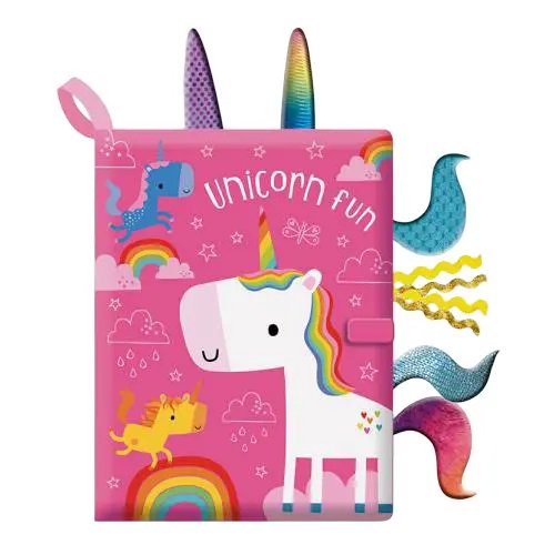 1352-1.Jpg Fabric Sensory Unicorns Fun - Image 1