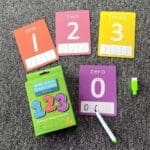 123 FLASH CARDS WIPE N CLEAN