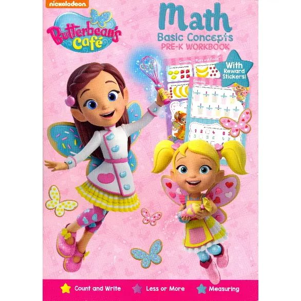 757.Jpg Math Basic Concepts Pre-K Workbook Butterbeans Cafe - Image 1