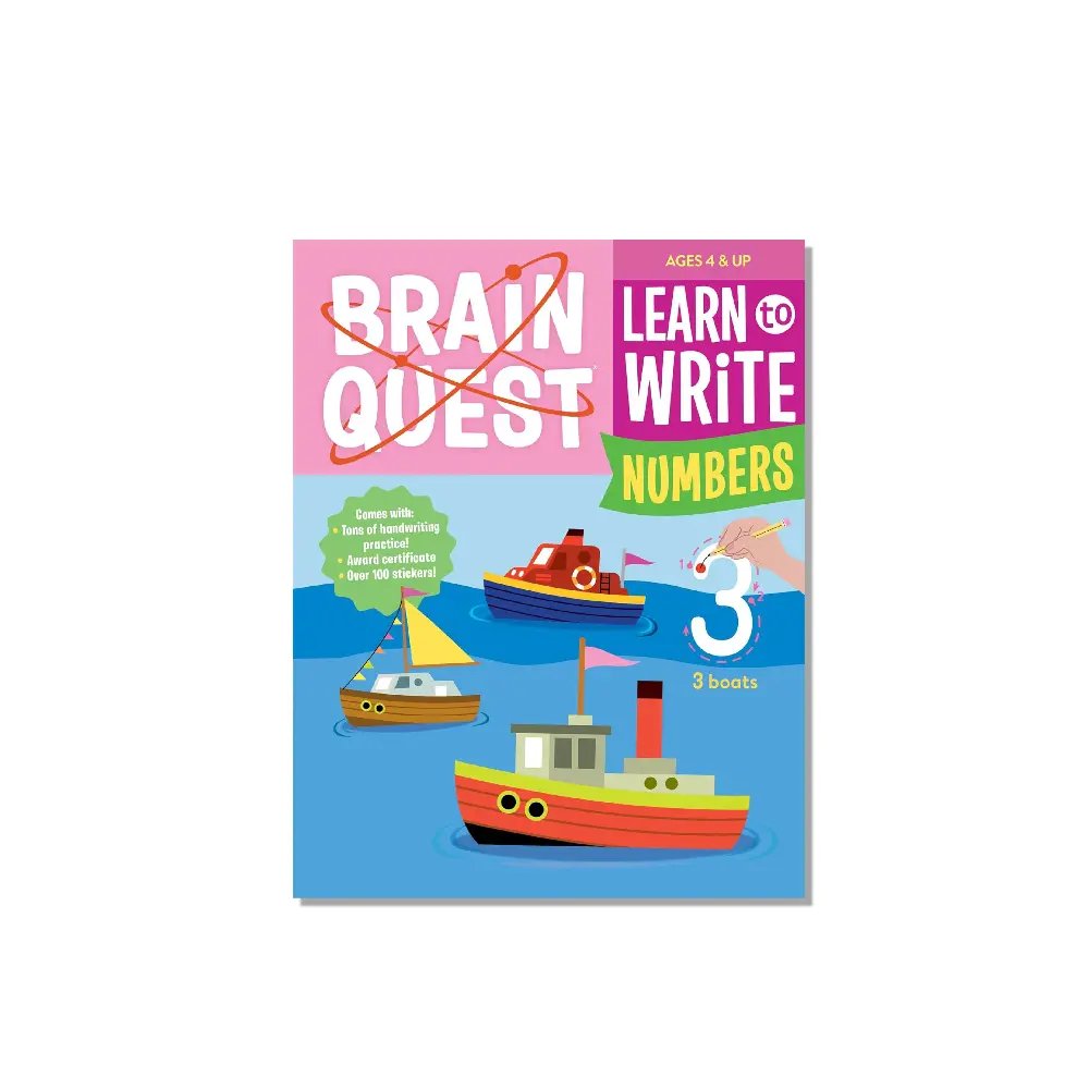 784.Jpg Numbers (Brain Quest Learning To Write) - Image 1