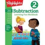 Subtraction Learning Fun Workbook 2nd Grade (Highlights