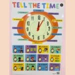 wall chart Tell the Time