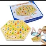 Interactive Brain Teaser Chain Triangle Chess Game