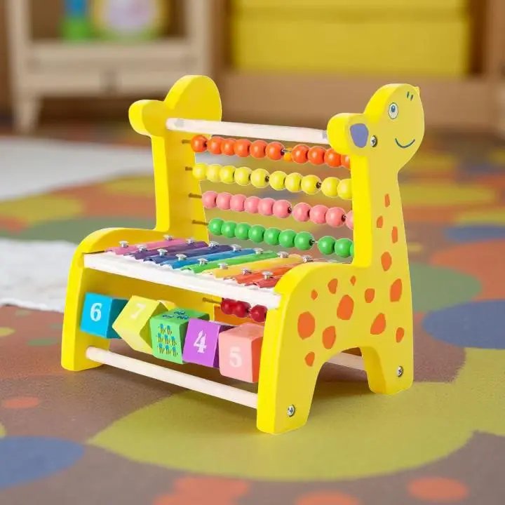 920.Jpg Giraffe Piano Abacus - Image 1
