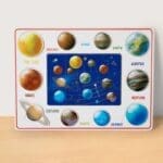 WOODEN PUZZLE SOLAR SYSTEM JIGSAW
