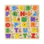 WOODEN UPPER CASE ABC PHONICS PUZZLE