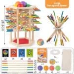 Fine Motor Skills Stick Pulling, Counting and Logic Reasoning Game