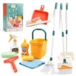 Pretend and Play cleaning kit for children ages 3years+