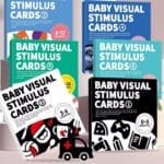 High Contrast Baby Stimulus Cards 0-36months