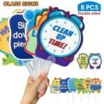 Classroom Management Signs for Teachers 8 pcs