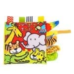 FABRIC JUNGLE TAILS N FARM CLOTH BOOK