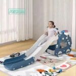 Police Car-Shaped Toddler Slide