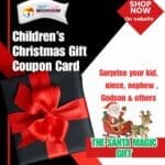 Children's Christmas Gift Coupon Card