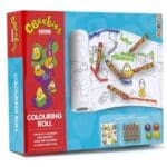Colouring Roll Set with Sticker Sheet, Crayons & Paper Weights
