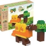 BIOBUDDI Dinosaurs-Stegosaurus Building Blocks