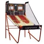 2 Player double-shot basketball system with ES