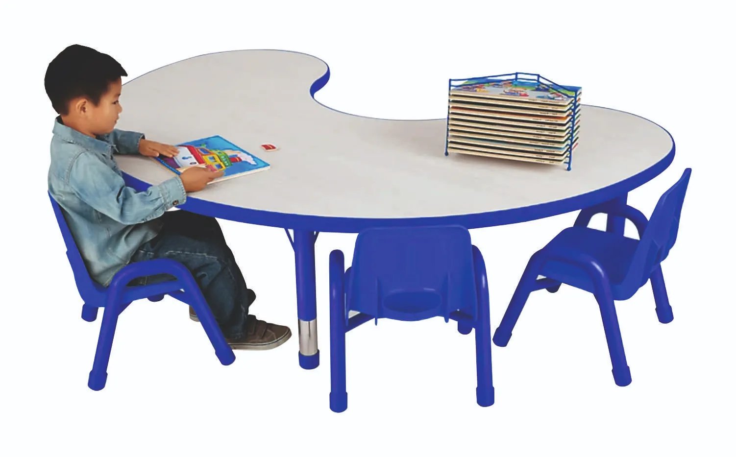 1611.Jpg Fireboard Arc Adjustable Table Only Size: 180*90*37-60 Cm - Image 1
