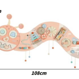 WORM SENSORY WALL ACTIVITY BOARD