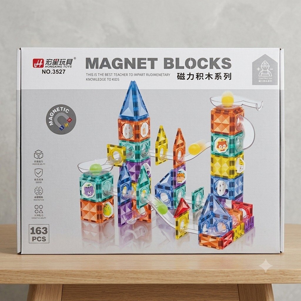 94PCS MAGNET BLOCKS FOR KIDS HANDS-ON PLAY
