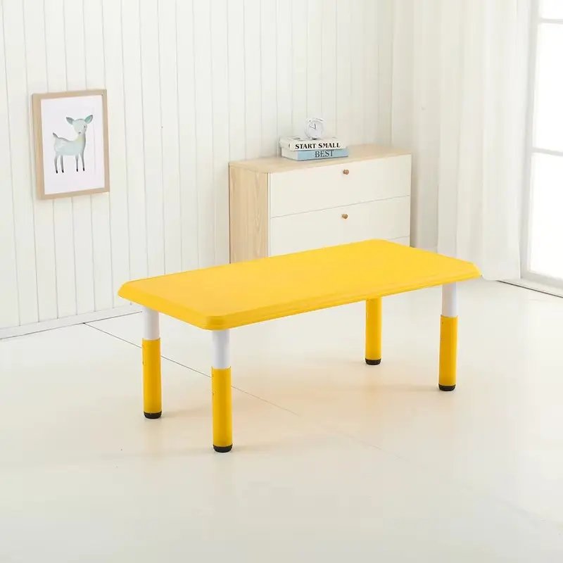 1042.Jpg Rectangle 120 Cm 60Cm Preschool Table Adjustable - Image 1