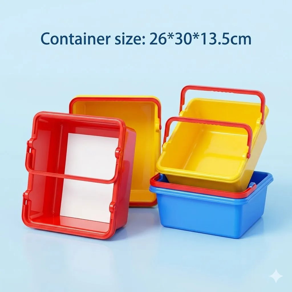 4-IN-1 STORAGE CONTAINERS, MEDIUM SIZE