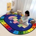 CLASSROOM MONTESSORI LEARNING MAT FOR PRESCHOOLS AND HOMES (OVAL)